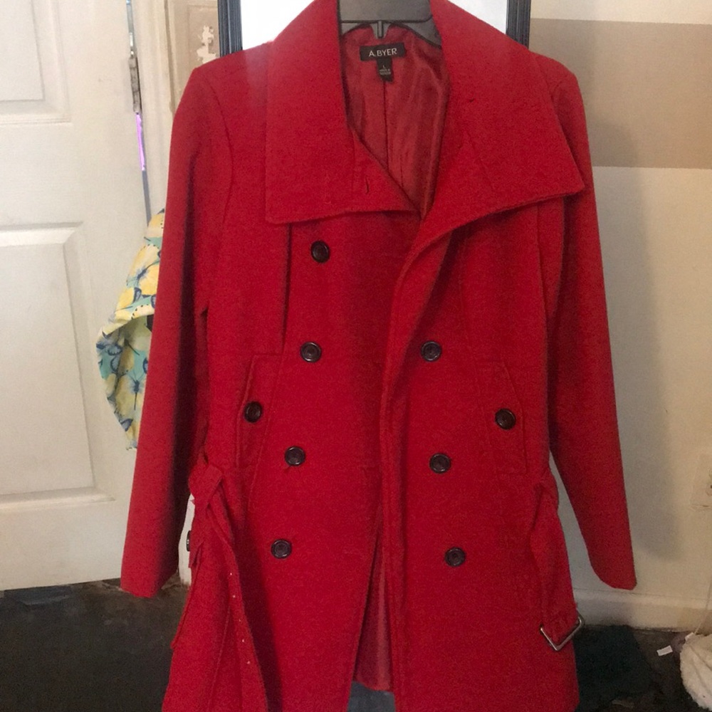 Red coat